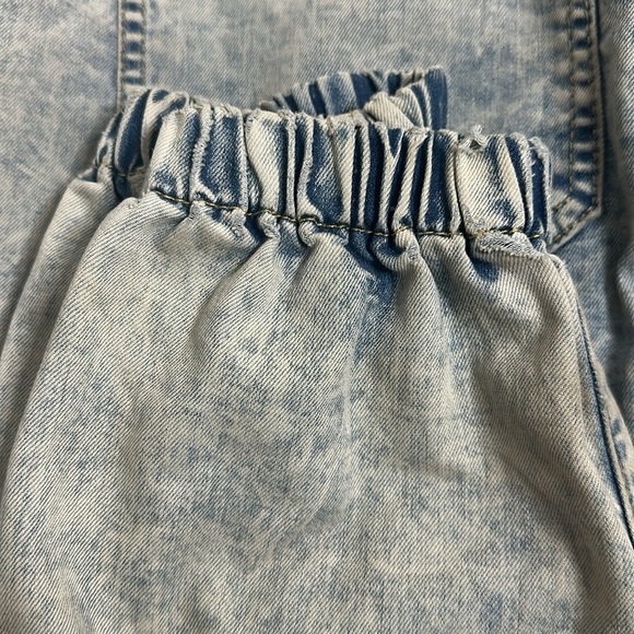 S.O.N.G. Acid Wash Denim Joggers size 9/29 - Picture 7 of 7